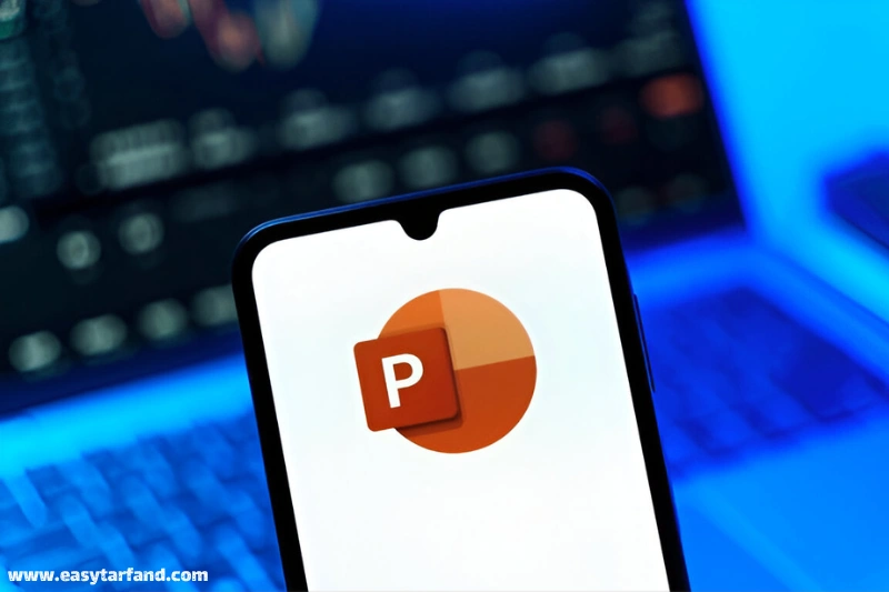 باز کردن فایل‌ پاورپوینت با گوشی موبایل